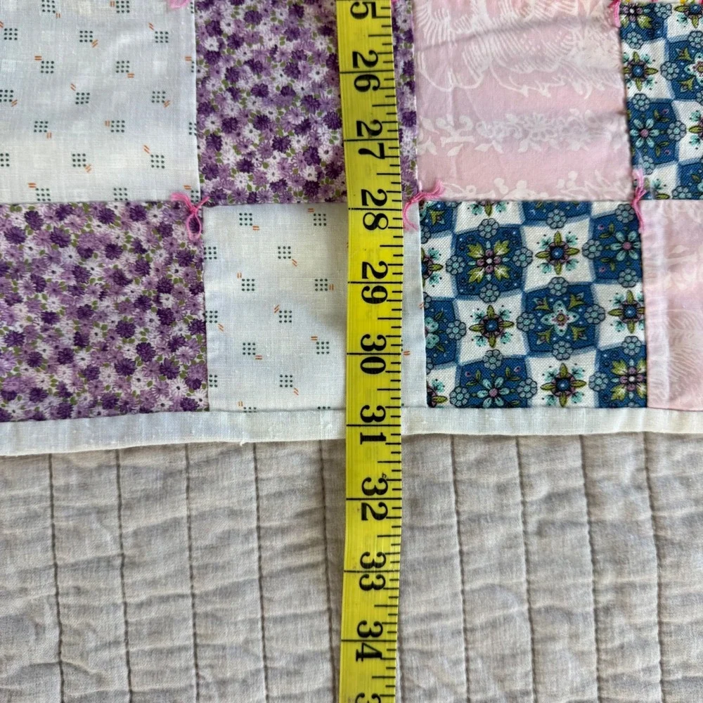 Handmade vintage patchwork